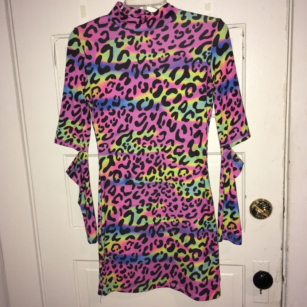 Rainbow 🌈 bodycon dress!